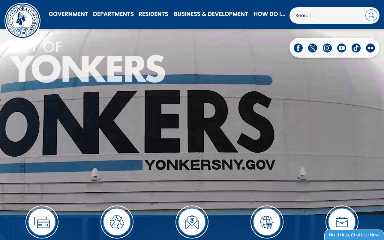 Yonkers phone directory City of Yonkers public records