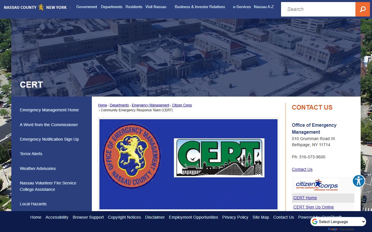 Nassau County phone directory assessment department